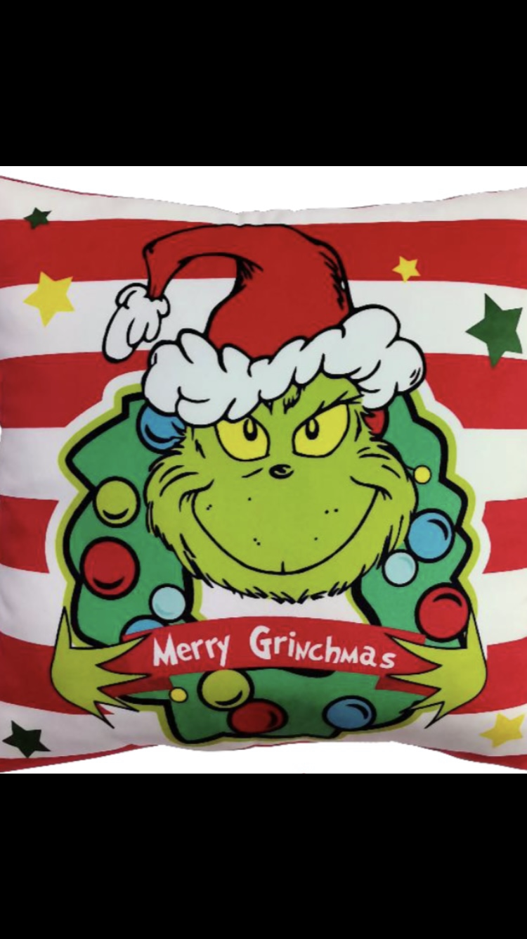 Merry Grinchmas Cushion