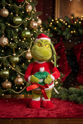 Grinch with Wreath Animated