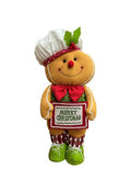 Gingerbread Chef Boy with Merry Christmas Sign – 55cm