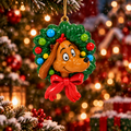 Max Resin Wreath Ornament