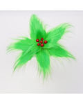 Fluffy Lime Green Flower