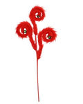 Fluffy Red Curl Bell Pick