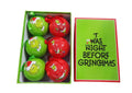 ''PRE-ORDER'' Grinch Christmas Baubles – Set of 6
