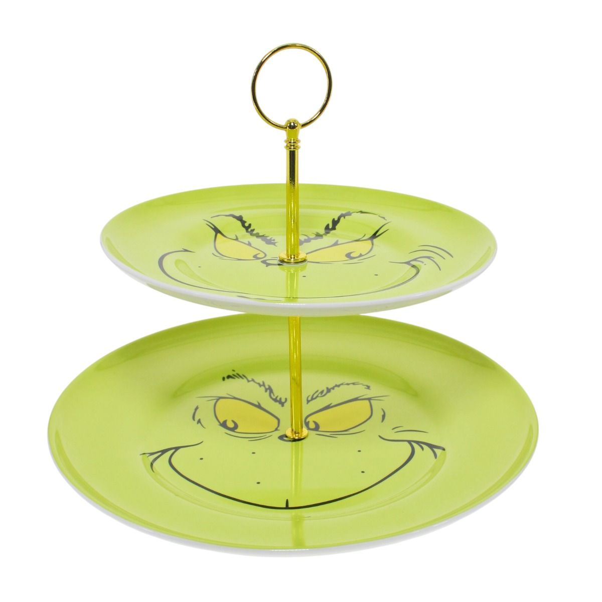 Grinch 2-tier Cake Stand