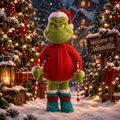 ''PRE=ORDER'' Animated Grinch Skier